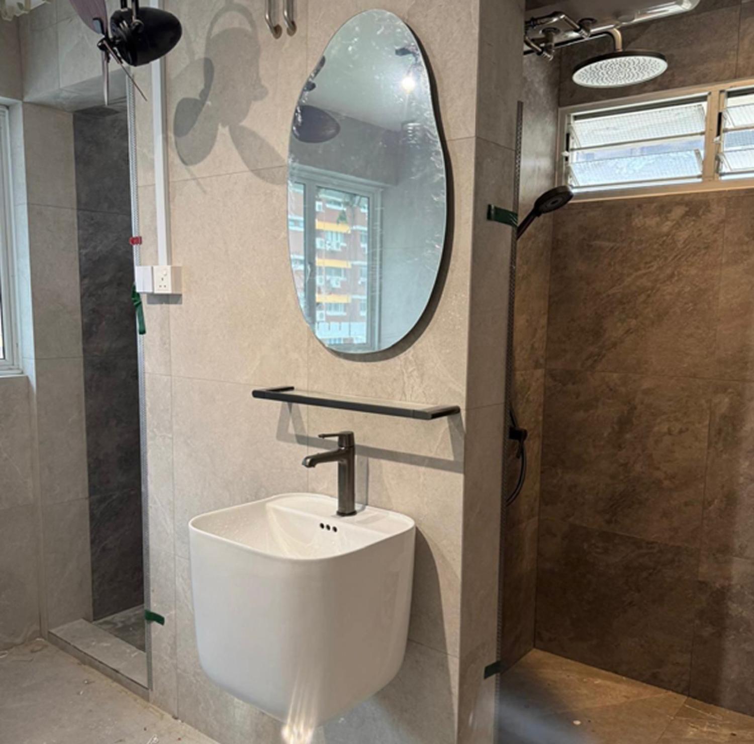 Wall hung basin, WALBA washbasin, modern bathroom fixtures, compact washbasin, ceramic wall mount basin, B 172 basin.