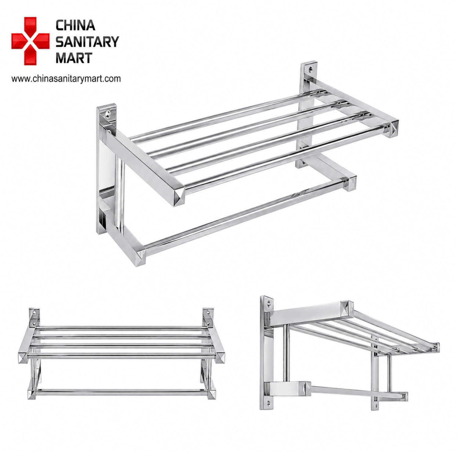towel rack, towelrack, rack, Chrome Towel Rack,