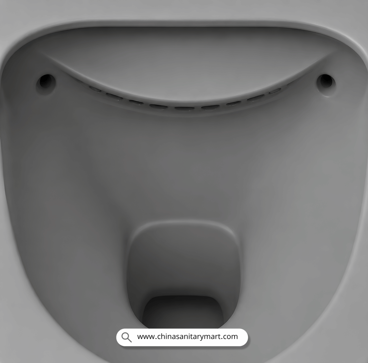commode, Castle Gray toilet, wall hung commode, round wall mounted toilet, gray sanitary ware, modern bathroom fittings, premium ceramic commode, China Sanitary Mart, space saving toilet, colored commode