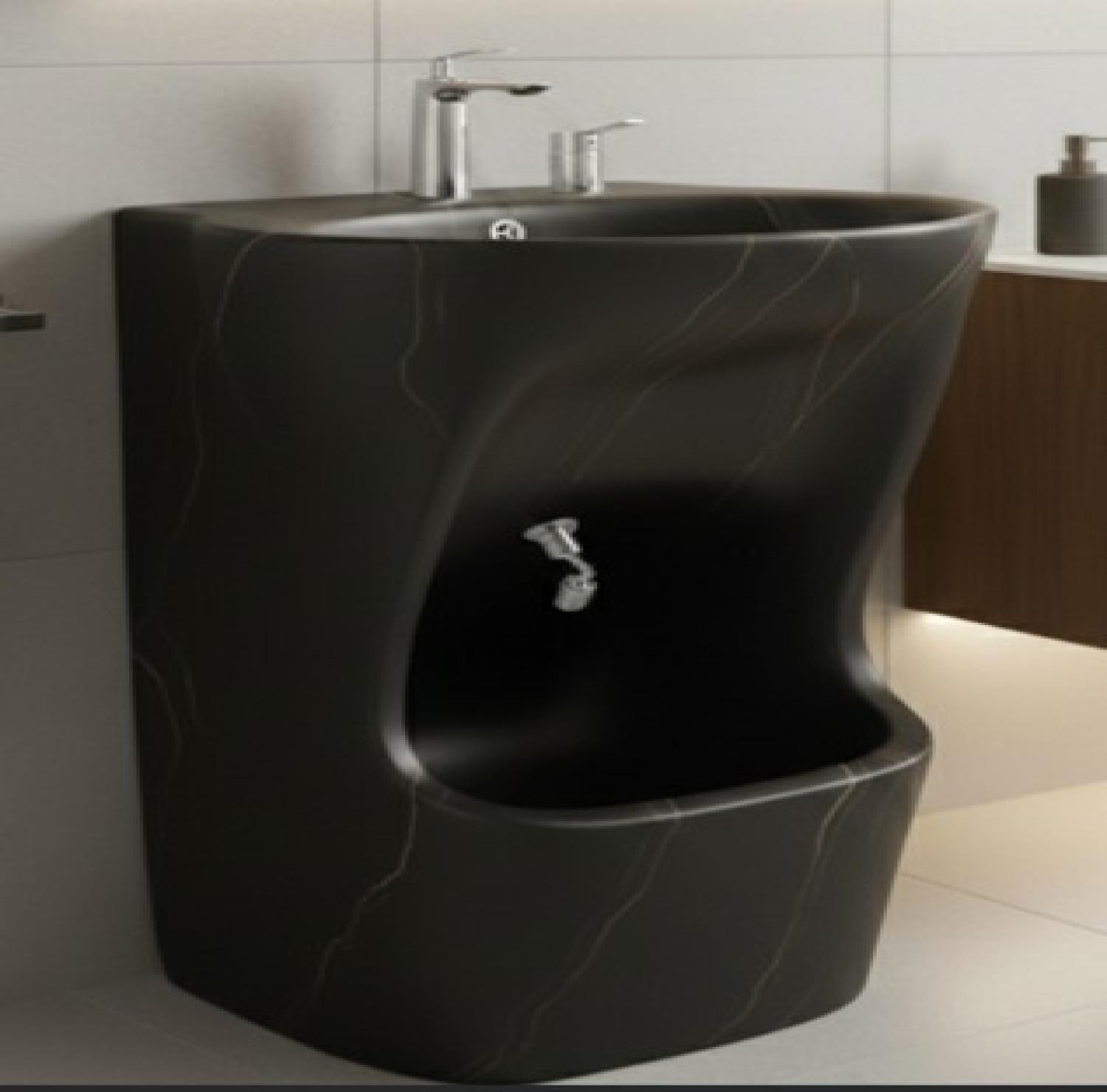 OZU Basin, Wudu Basin Bangladesh, Black Marble Basin, Ablution Basin, Modern Wudu basin, Luxury Basin,