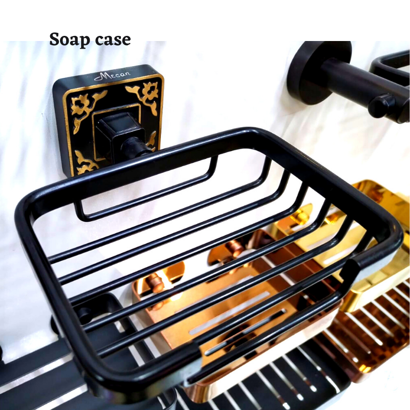 SC10010 AN. Black Net Soap Case