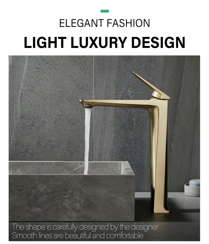 BM1210 Basin Mixer for Art Counter Top Basin (12 Inch long)