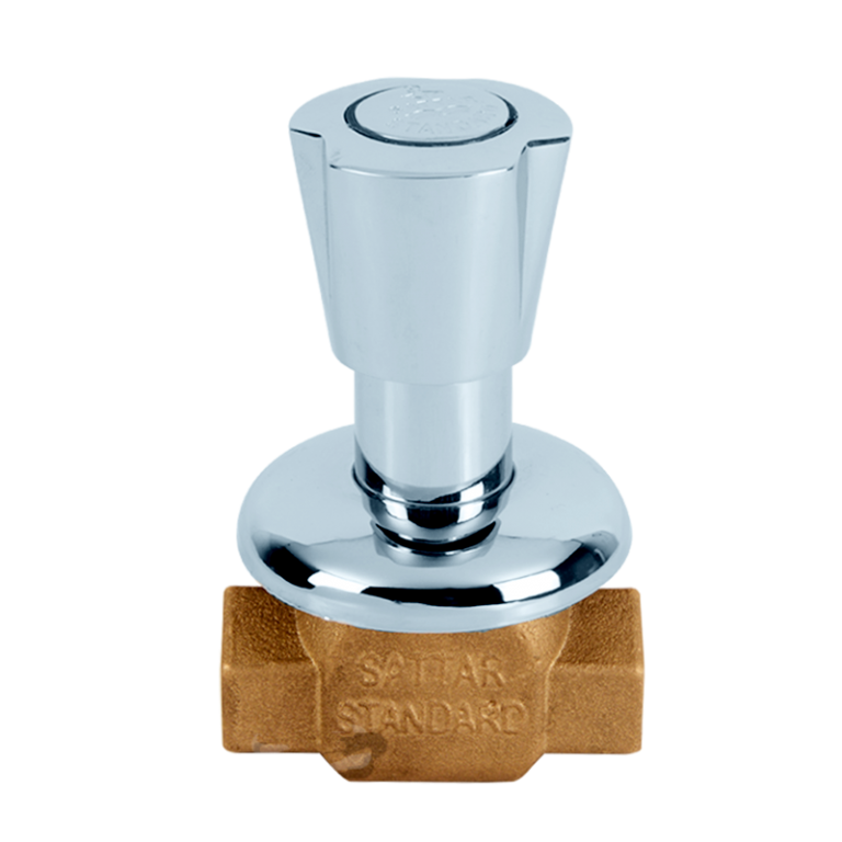 ¾” CONCEAL STOP COCK SATTAR-C03 Coaster