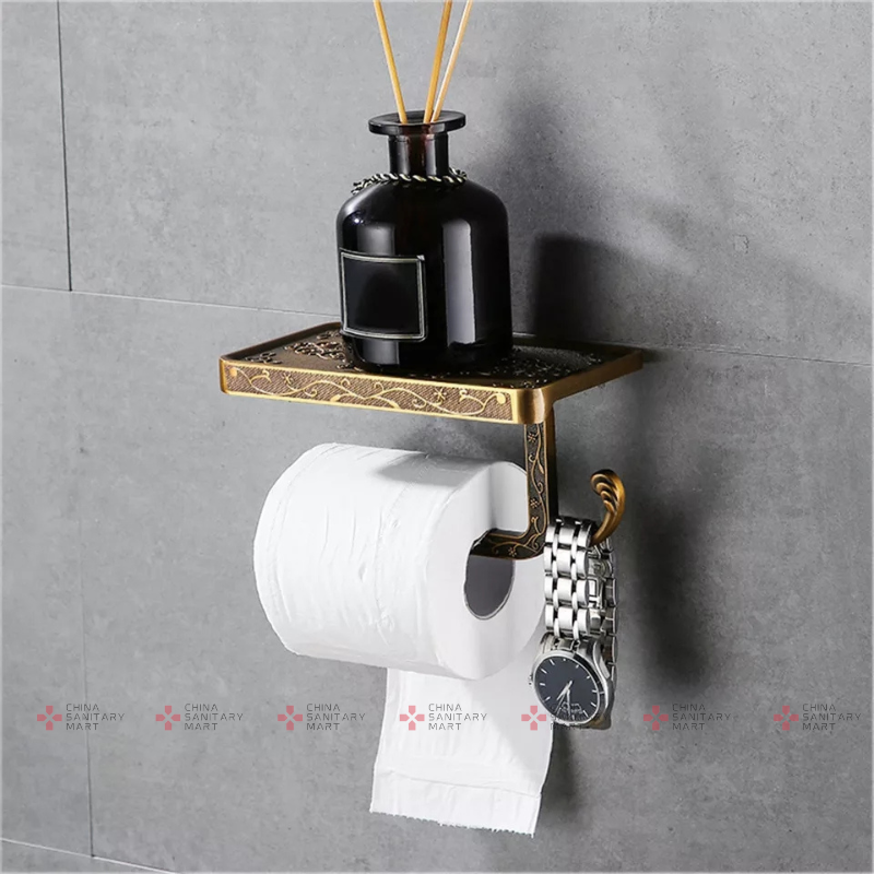 TH04 - Antique Open Tissue Holder
