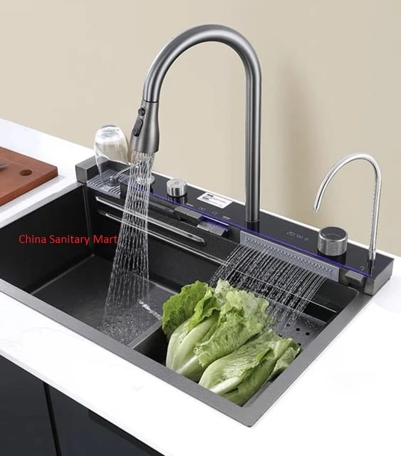 Sink kitchen B&D304  Piano 5 key 30"X18"X10"