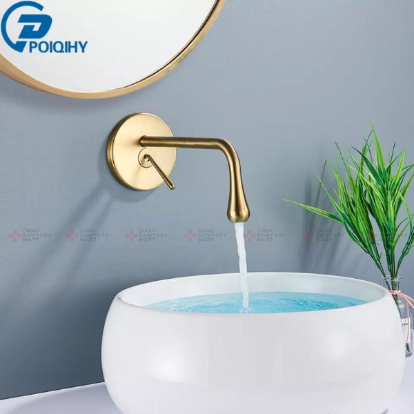 BM606 Basin Mixer / Wall Mount