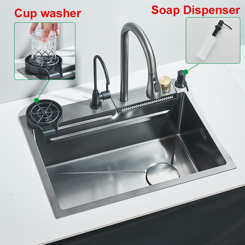 Multifunctional Sink- M304 (Black)