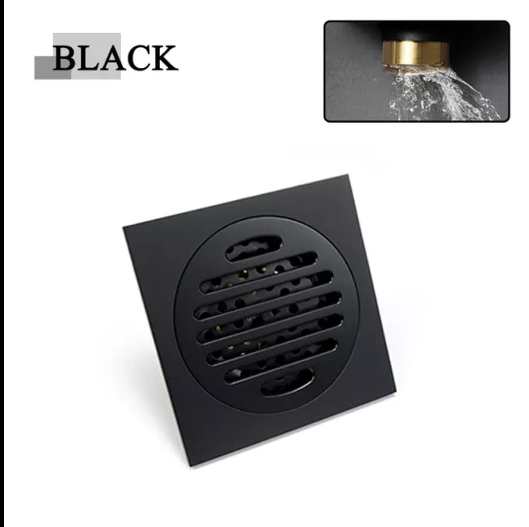 Bathroom Drain -FT Black 5/5 inch