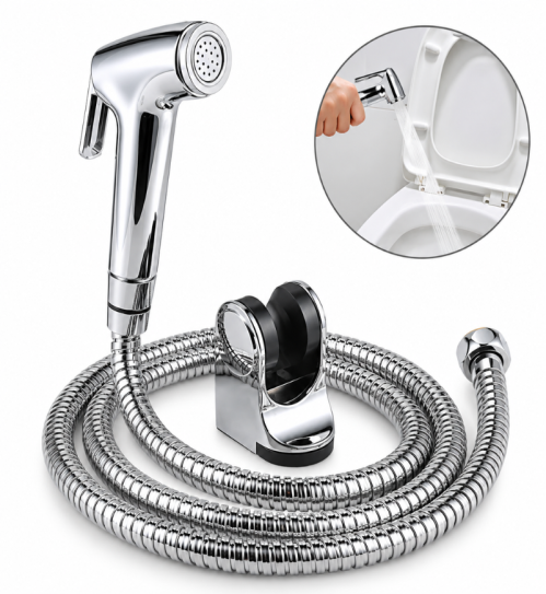 Toilet Push Shower