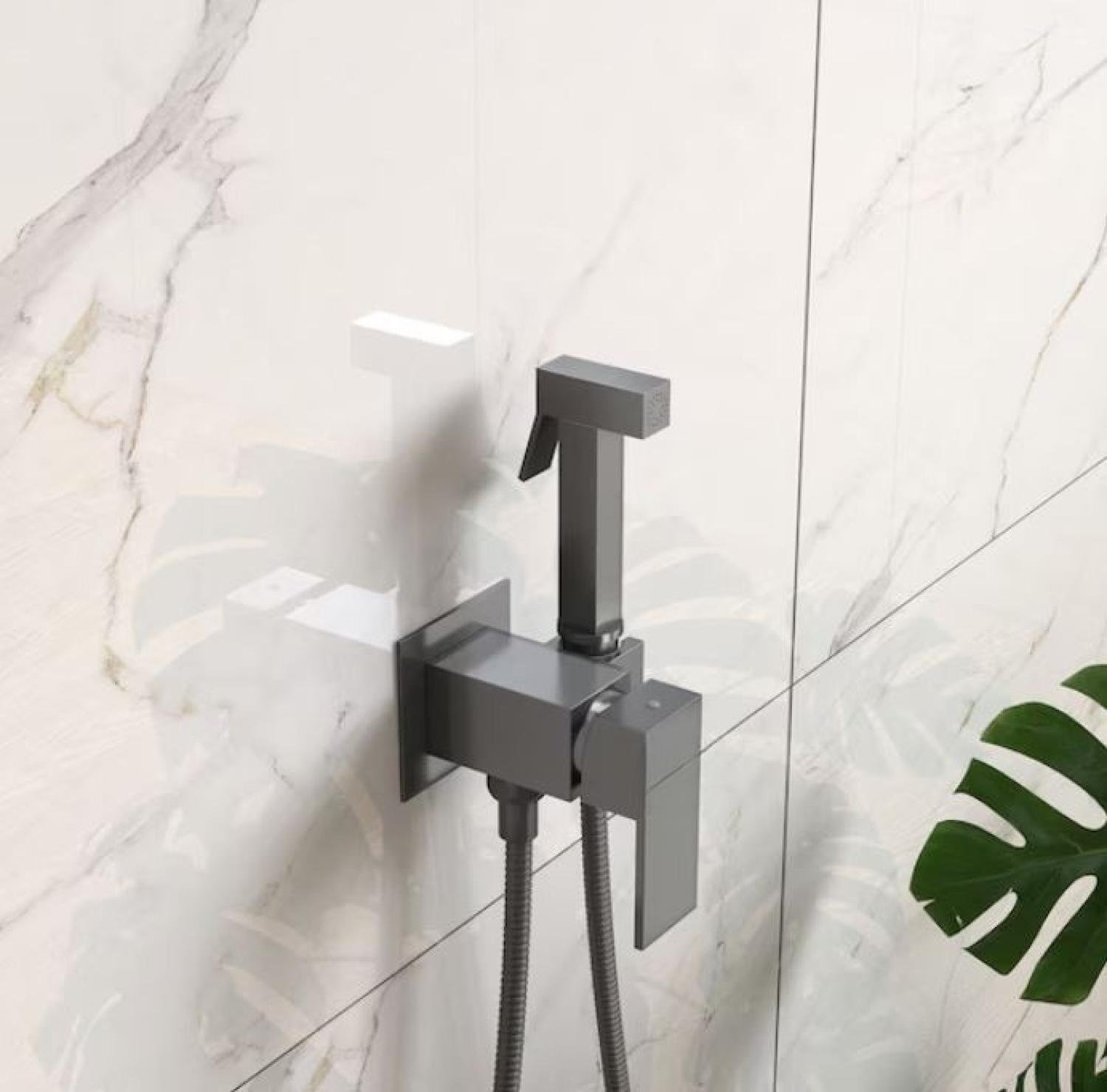 push shower mixer, Pushhshowermixer. grey push shower, toilet push shower, toilet shower, english toilet shower.