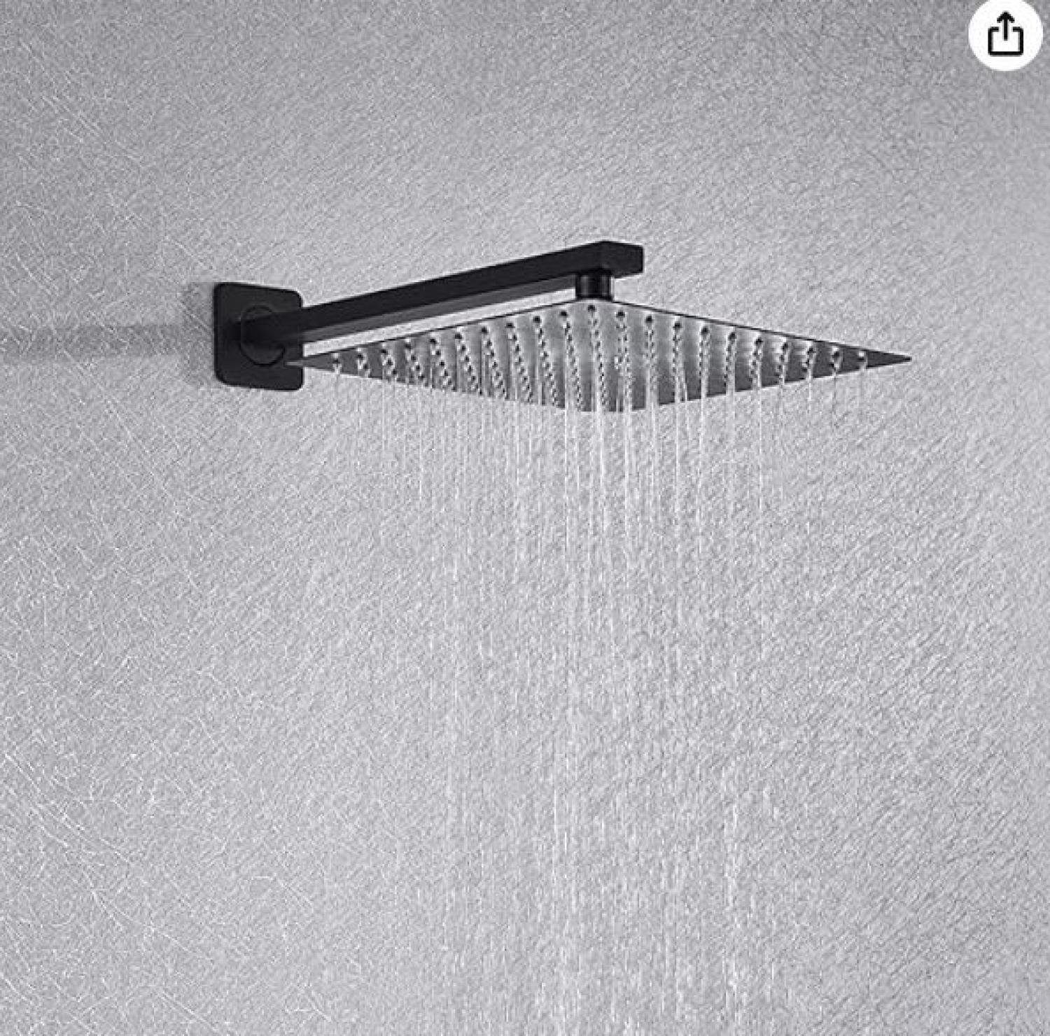 Shower Mixer black, 5 way shower mixer black,