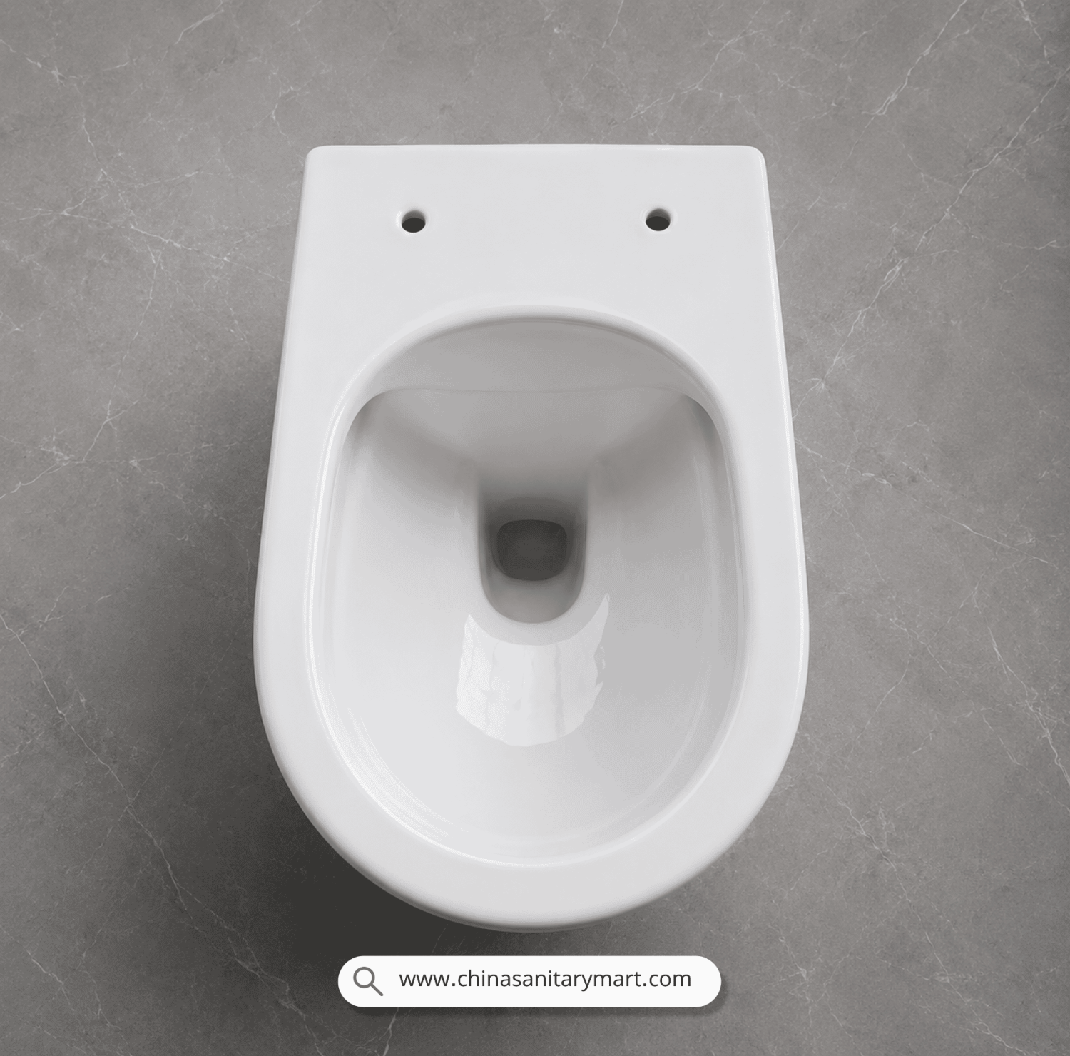 Italian Standard T104, Italian Standard commode, white wall hung toilet, round wall mounted commode, luxury sanitary ware, premium ceramic toilet, China Sanitary Mart, space saving commode, modern bathroom fittings