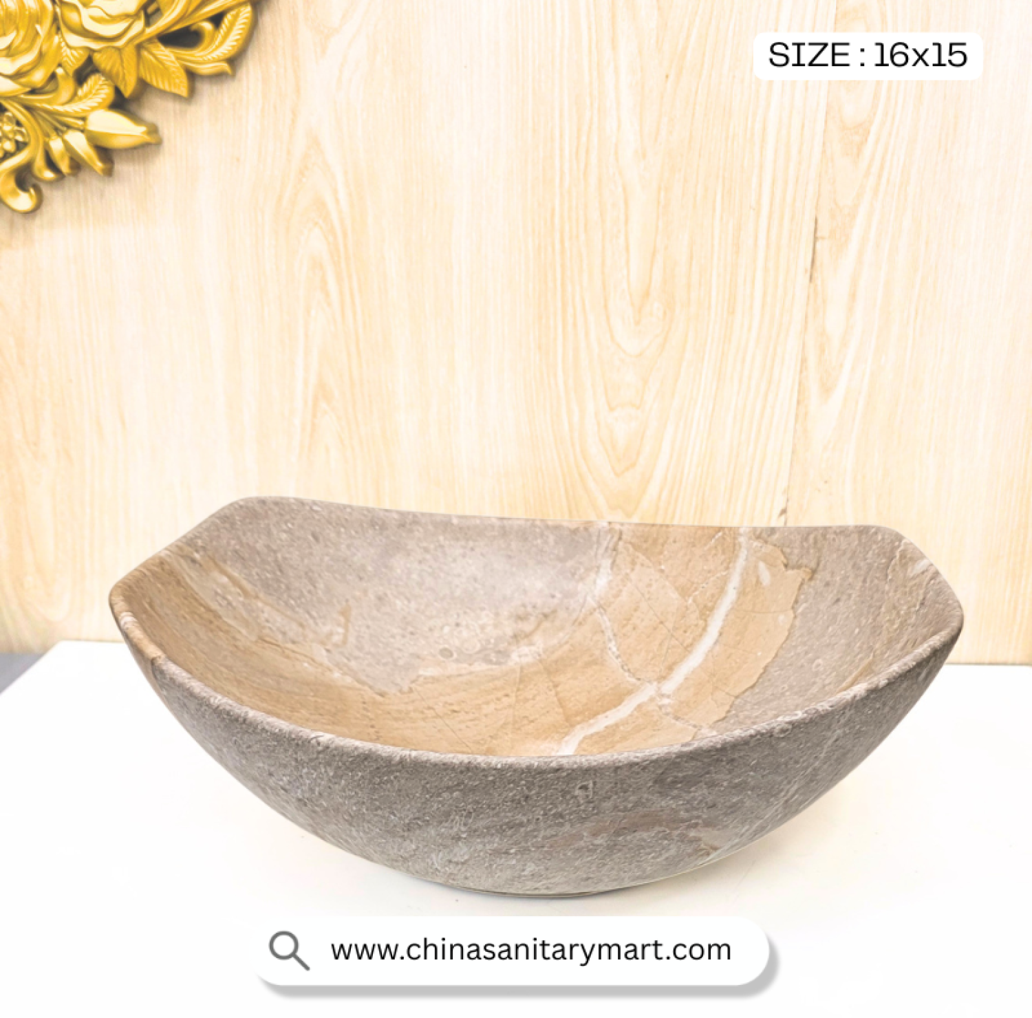 Art Basin TB 5010, Art Basin, Countertop Basin, Vessel Wash Basin, Luxury Basin, Stone Look Basin, Marble Pattern Basin, Bathroom Wash Basin, Designer Basin, Table Top Basin, Premium Wash Basin, Modern Basin Design, Vanity Basin, Decorative Basin