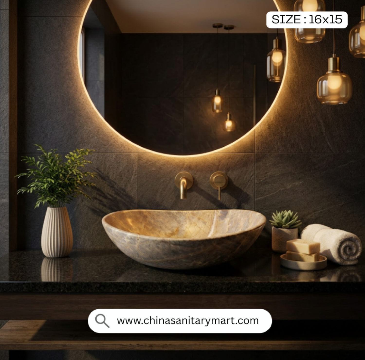 Art Basin TB 5010, Art Basin, Countertop Basin, Vessel Wash Basin, Luxury Basin, Stone Look Basin, Marble Pattern Basin, Bathroom Wash Basin, Designer Basin, Table Top Basin, Premium Wash Basin, Modern Basin Design, Vanity Basin, Decorative Basin