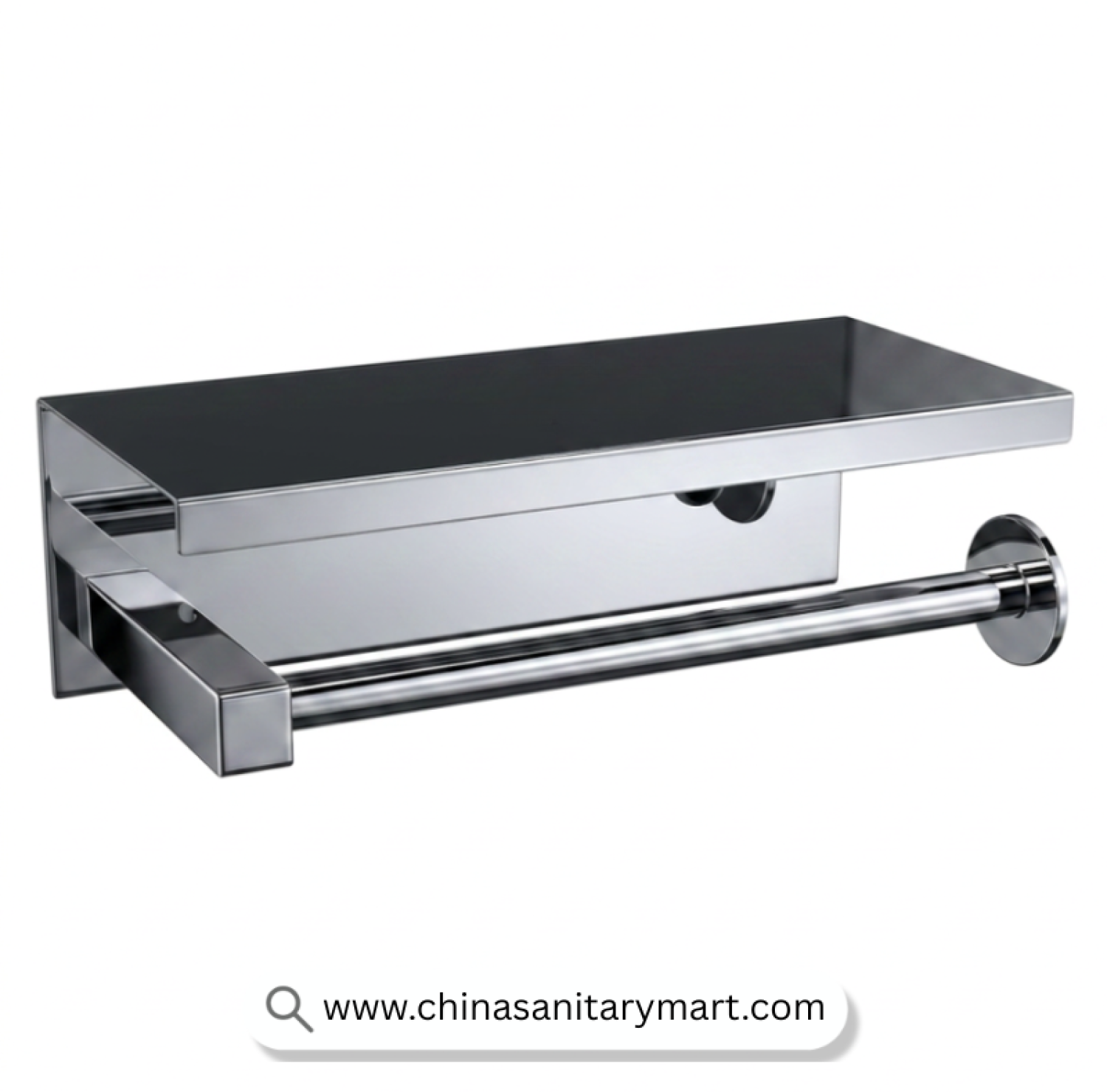 Kitchen Towel Paper Arm CP, Kitchen Paper Holder, Chrome Paper Towel Holder, Stainless Steel Paper Holder, Wall Mounted Kitchen Towel Holder, Kitchen Roll Holder, Paper Towel Rack