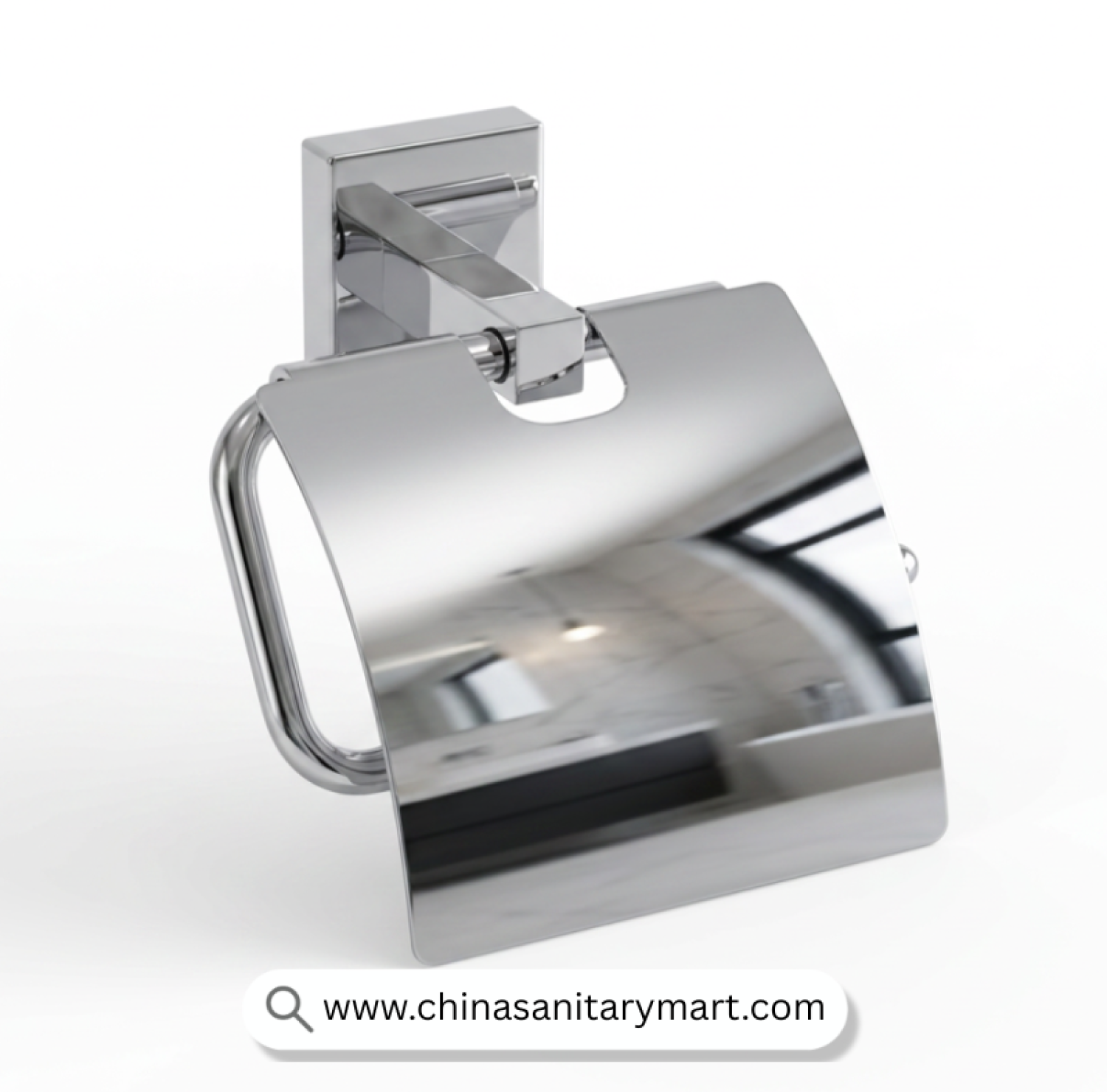 Marquis BA60005, Open Tissue Holder CP, Chrome Tissue Holder, Stainless Steel Tissue Holder, Toilet Paper Holder, Covered Tissue Holder, Bathroom Tissue Holder, Wall Mounted Tissue Holder