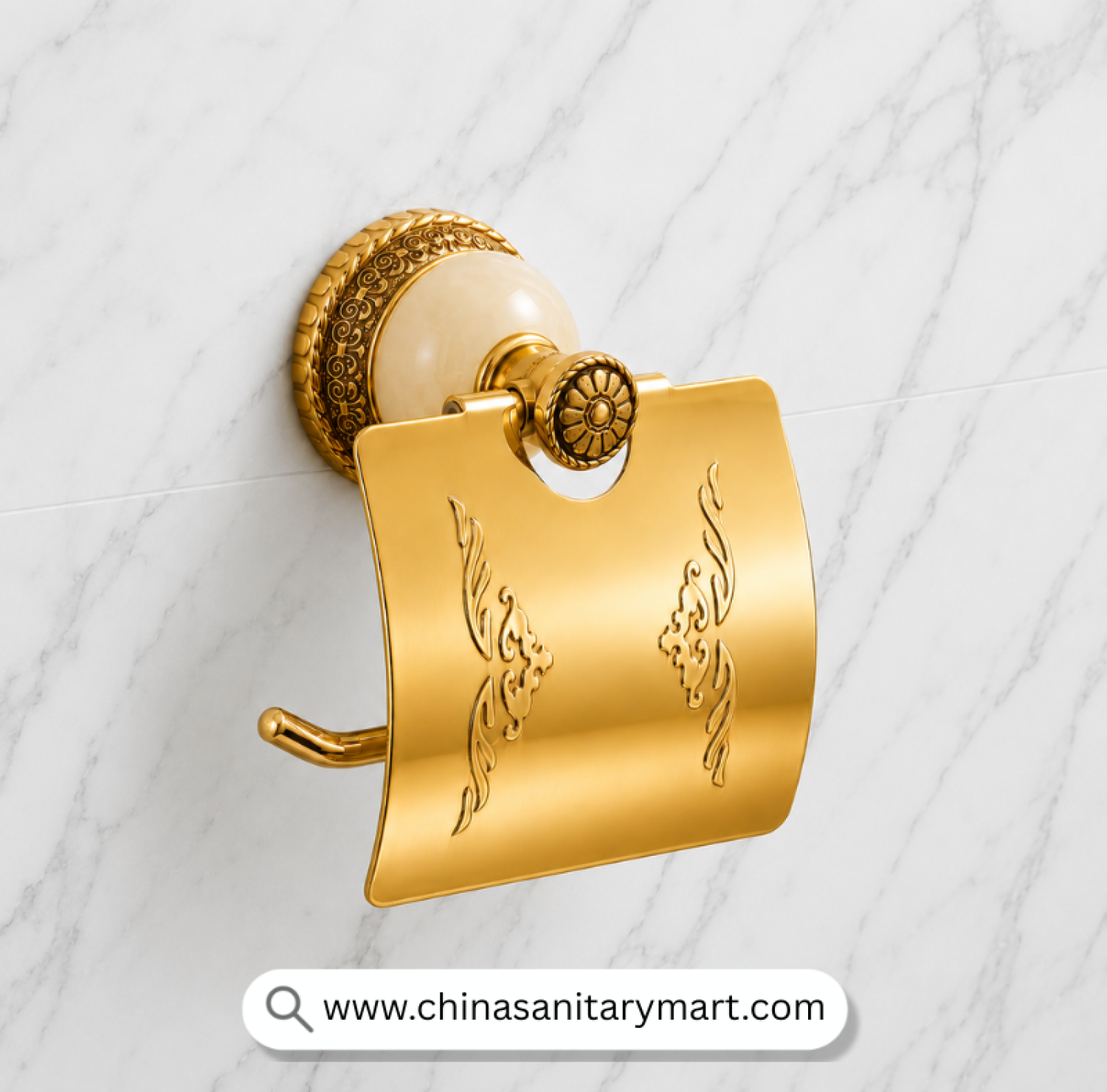Golden Marble Open Tissue Holder, Gold Tissue Holder, Marble Tissue Holder, Luxury Tissue Holder, Golden Bathroom Accessories, Decorative Tissue Holder, European Style Tissue Holder
