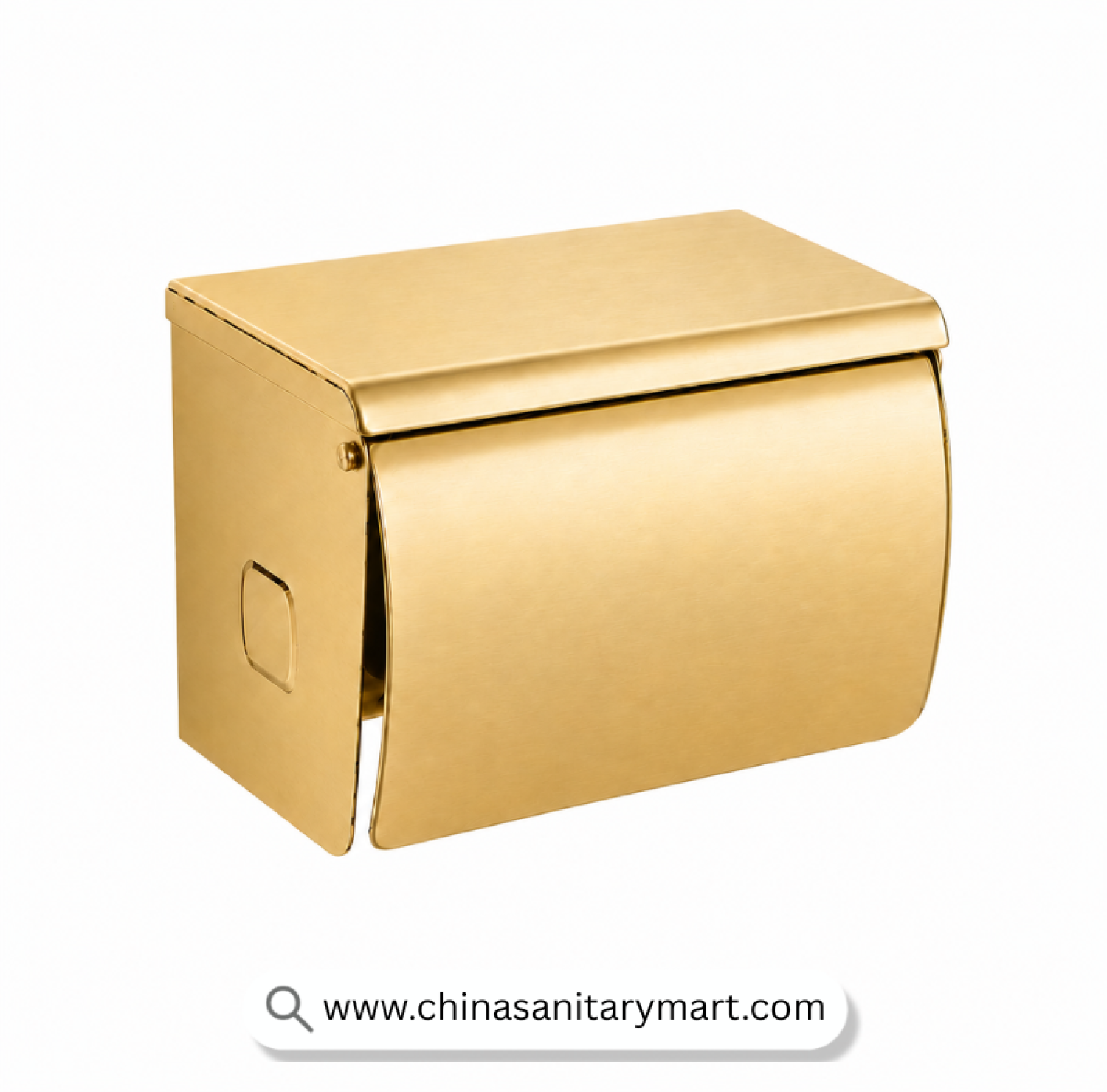 SUK Tissue Box Matte Golden, Matte Gold Tissue Box, Brushed Gold Tissue Holder, Gold Toilet Paper Holder, Luxury Bathroom Accessories, Stainless Steel Tissue Box, Covered Tissue Holder