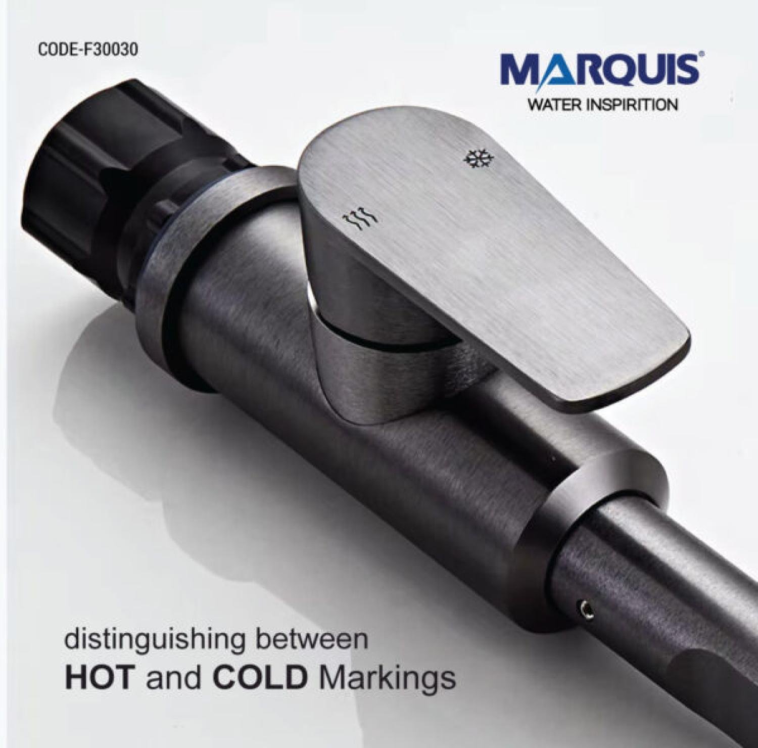 Marquis F30030, Gun Metal Sink Mixer, Brass Kitchen Faucet, Kitchen Mixer Tap, Modern Kitchen Faucet, Gun Metal Kitchen Tap, Brass Sink Mixer, Ceramic Cartridge Faucet,