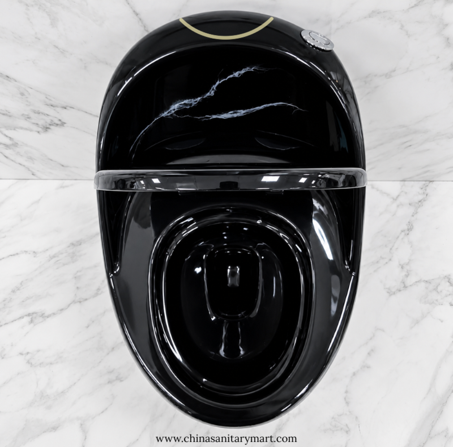 Black Marble Shed Wave D Commode, Black Marble Commode, Glossy Black Commode, Designer Toilet Bangladesh, Luxury Black Toilet, Wave Shape Commode, Premium Ceramic Commode