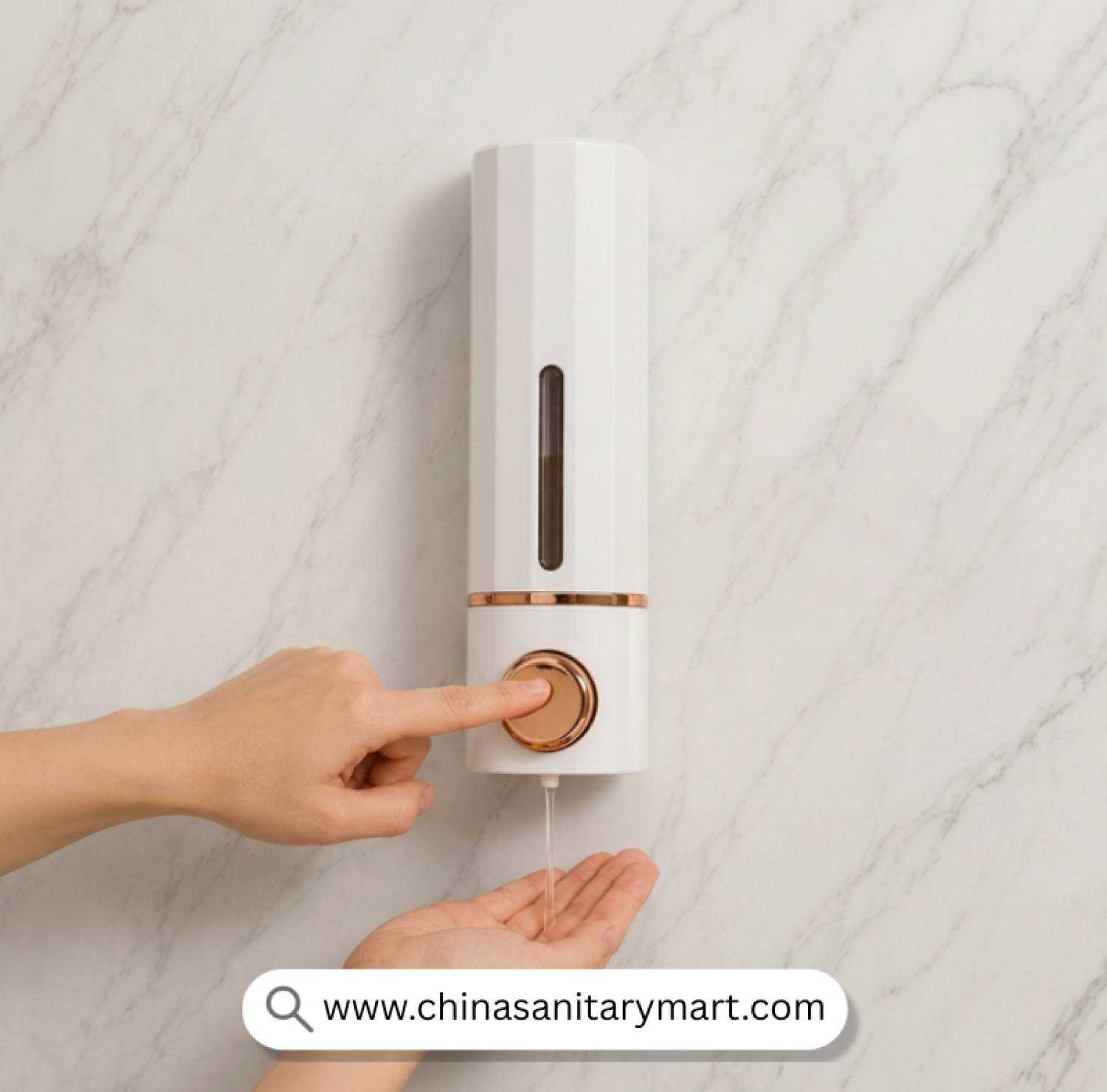 Lily Liquid Soap Dispenser White, Liquid Soap Dispenser, Manual Soap Dispenser, Wall Mounted Soap Dispenser, Bathroom Soap Dispenser, Kitchen Soap Dispenser, White Soap Dispenser,