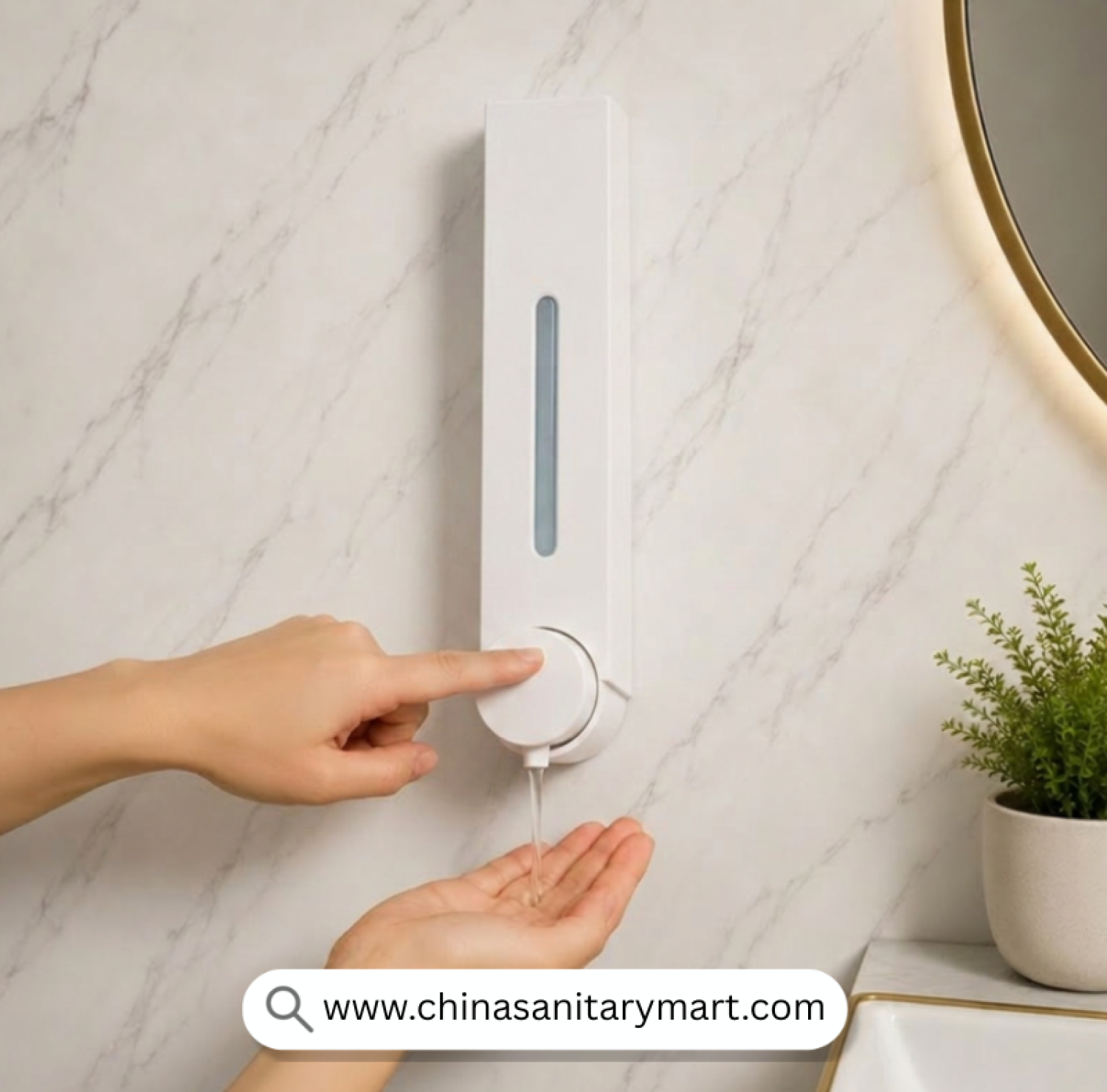 SS Long Liquid Soap Dispenser White, White Soap Dispenser, Wall Mounted Soap Dispenser, Long Liquid Soap Dispenser, Manual Soap Dispenser, Stainless Steel Soap Dispenser