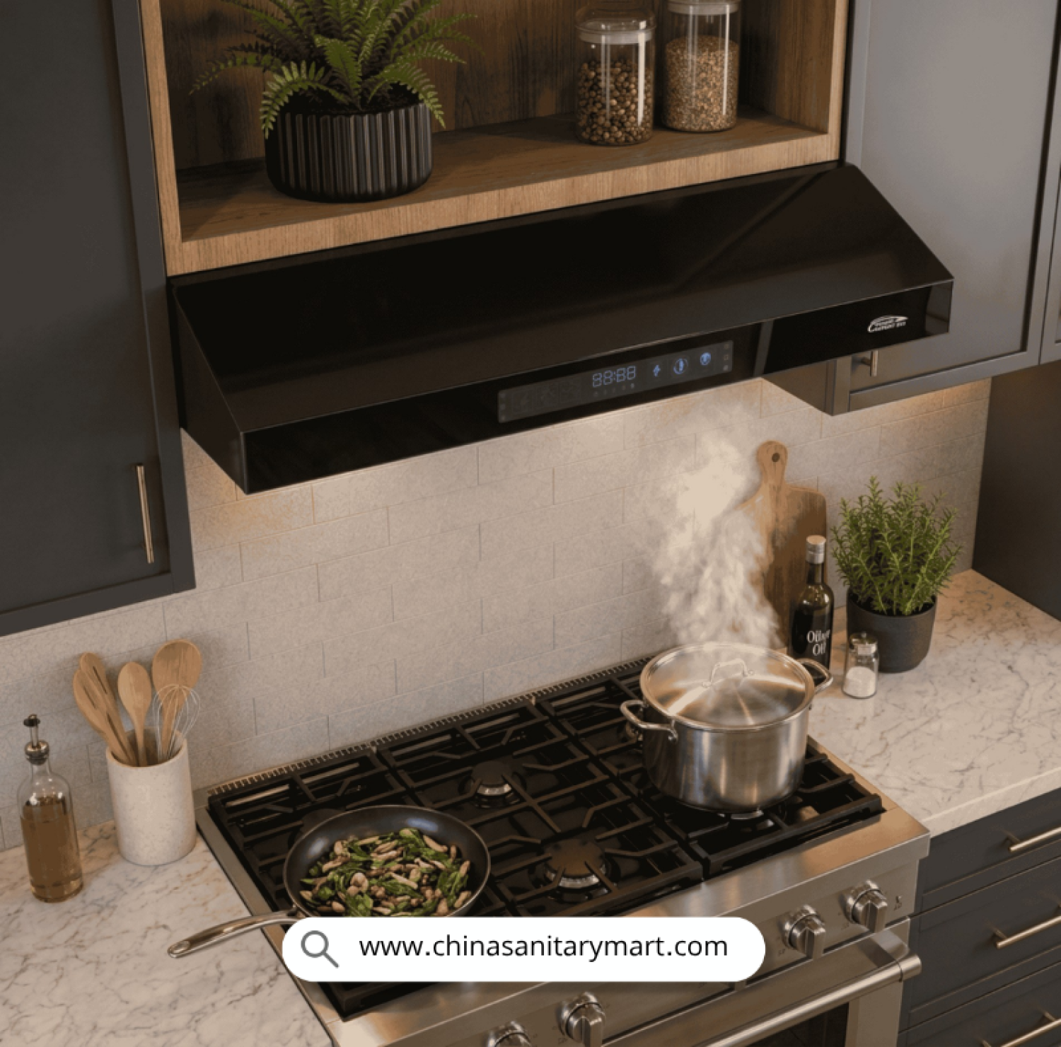 BRAUN 01SH, Braun Slim Kitchen Hood, 30 Inch Kitchen Chimney BD, Soundless Inverter Hood, Under Cabinet Kitchen Hood, Braun 01SH Price in Bangladesh, Silent Kitchen Exhaust, Compact Kitchen Chimney, Premium Kitchen Appliances.