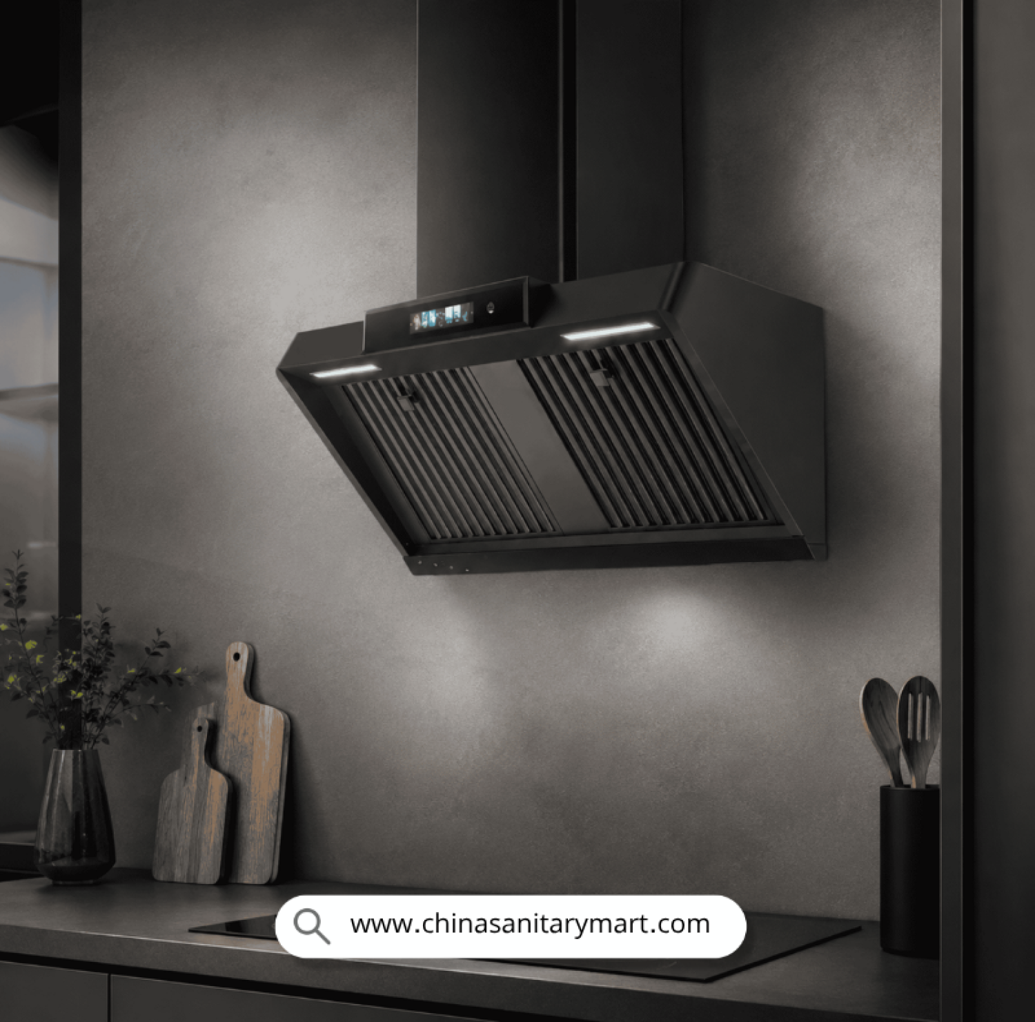 Black & Decker BD-10CH, Black and Decker Kitchen Hood BD, 30 Inch Kitchen Chimney, Inverter Kitchen Hood Bangladesh, BD-10CH Price in BD, Black Glass Kitchen Chimney, Silent Kitchen Exhaust Fan, Luxury Kitchen Appliances.