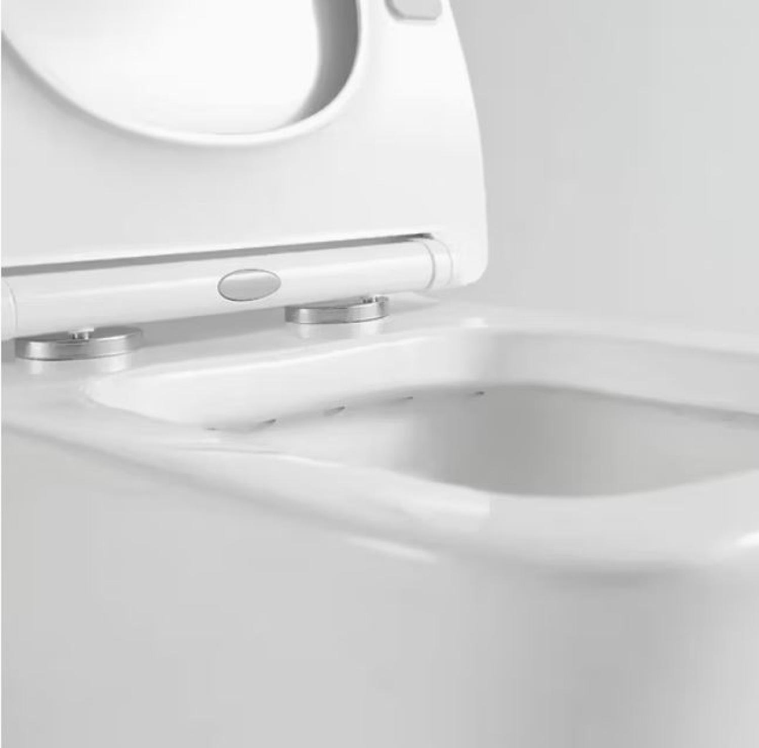 P Trap Commode AT 2502, P Trap Commode Bangladesh, One Piece Commode, Western Commode, Floor Mounted Commode, Ceramic Commode, White Commode, p trap commode