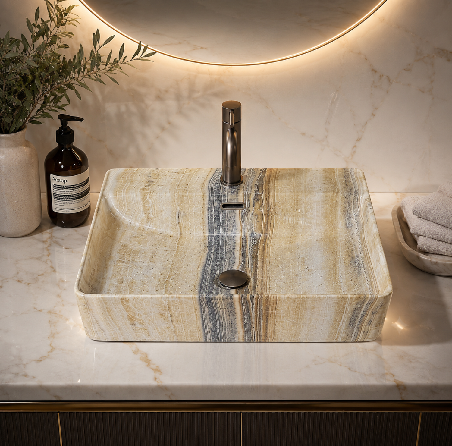 top basin, art basin