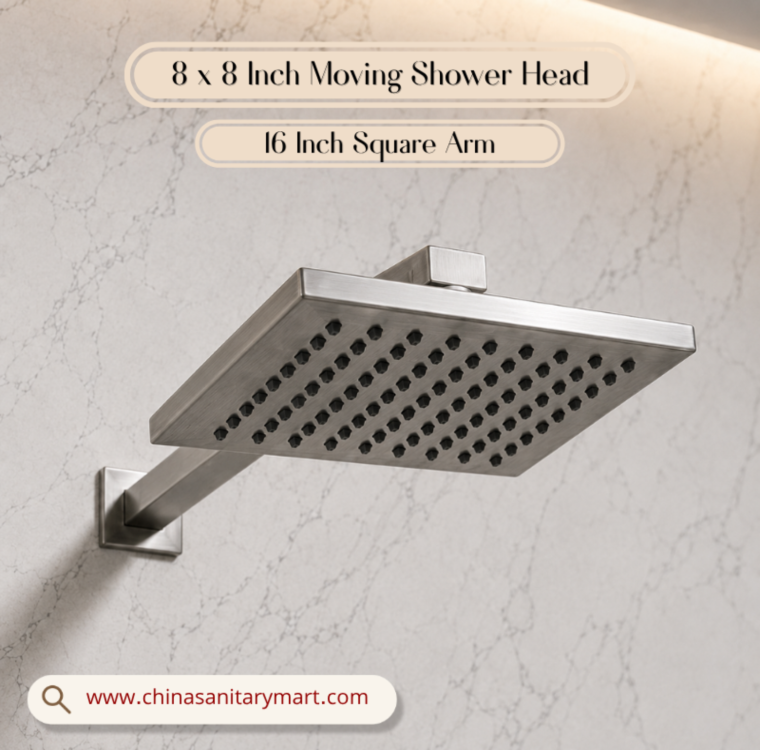 Conceal Shower Mixer SS Matte, Four Way Shower Mixer, 3 Function Shower Mixer, Brass Conceal Shower Mixer, SS Shower Mixer, Shower Set Bangladesh, Hand Shower Set, Bathroom Shower Mixer