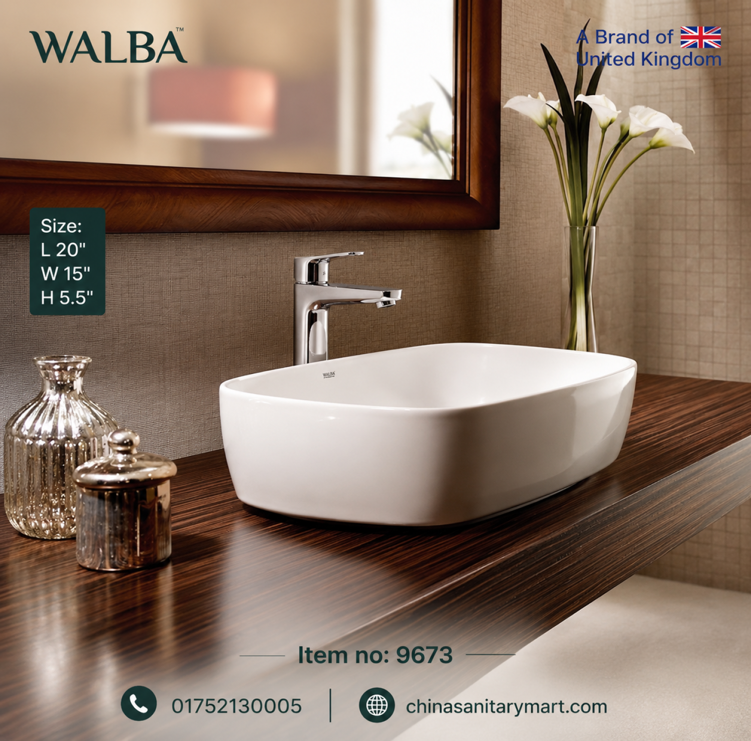 walba, walba basin, walba top basin, art basin walba,