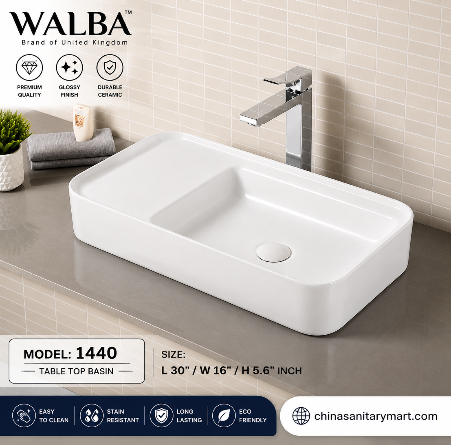 walba, walba basin, walba top basin, art basin walba,