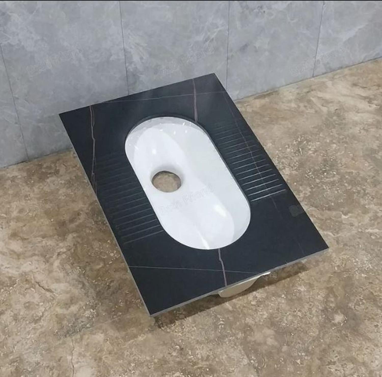 pan commode, low commode, squatting pan commode