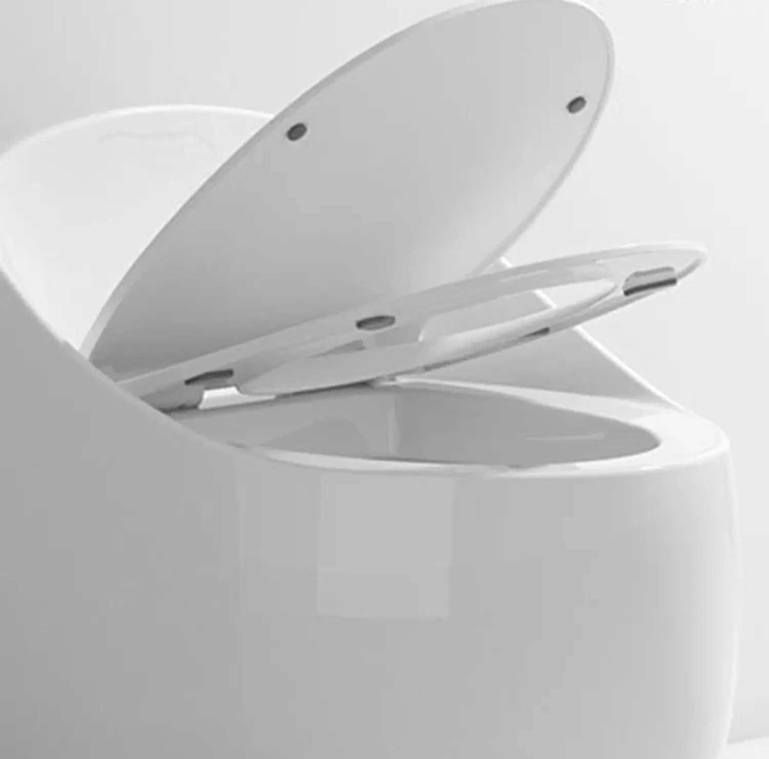 commode, egg shape commode