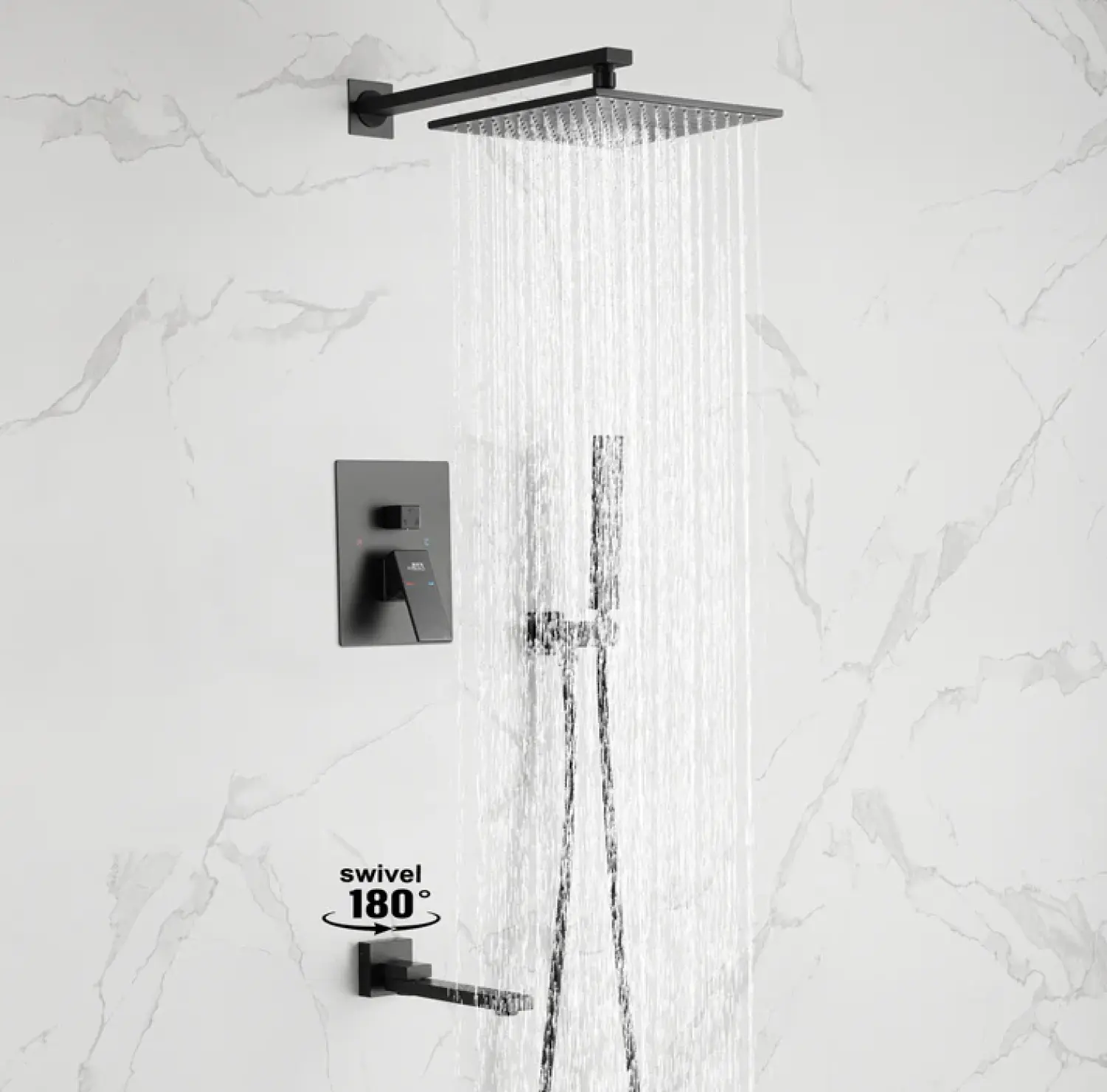 shower mixer , shower panel