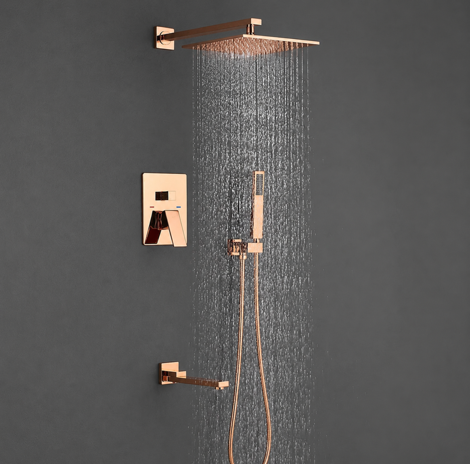 shower mixer , shower panel