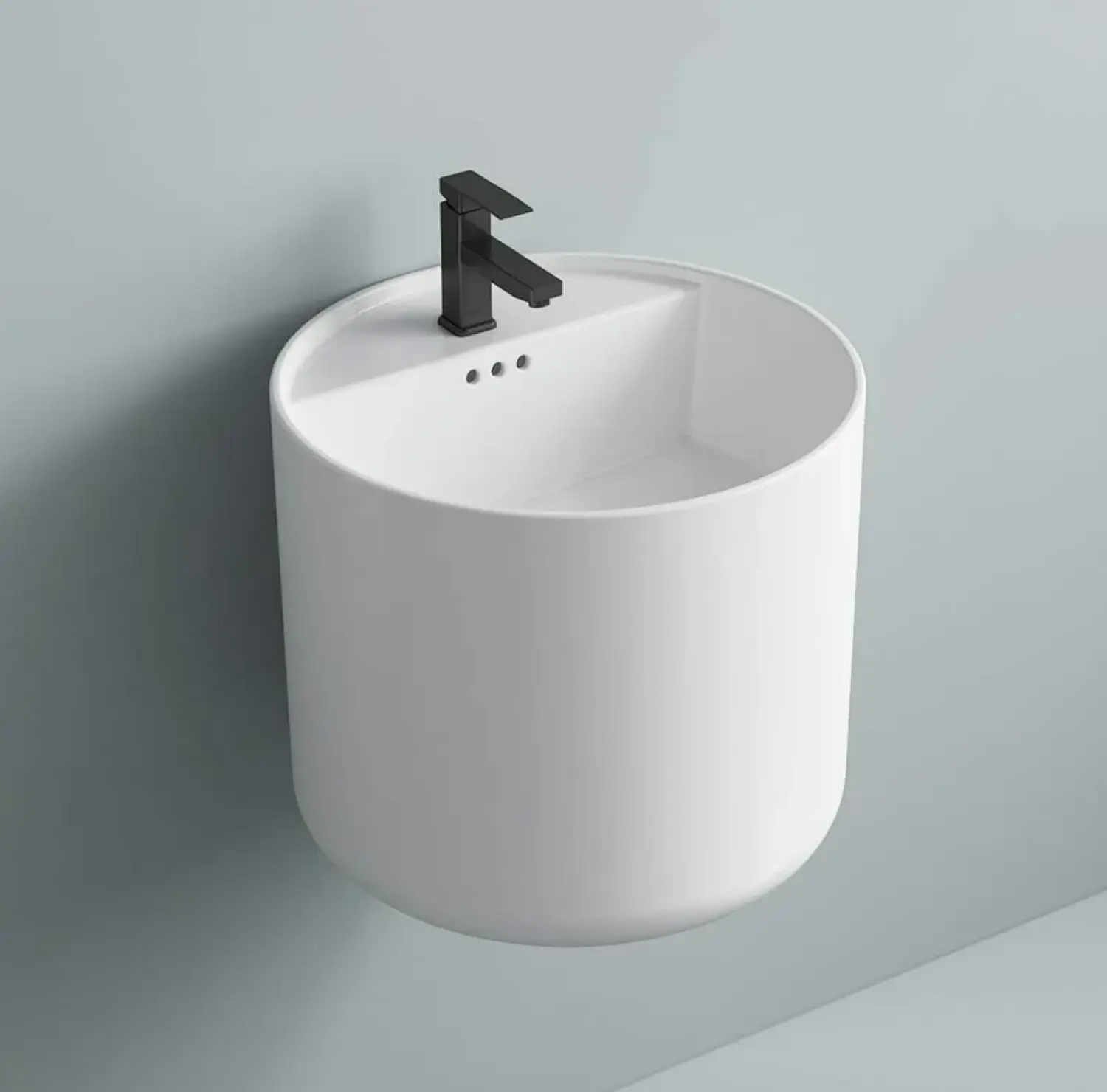walba, walba basin, wall hung basin