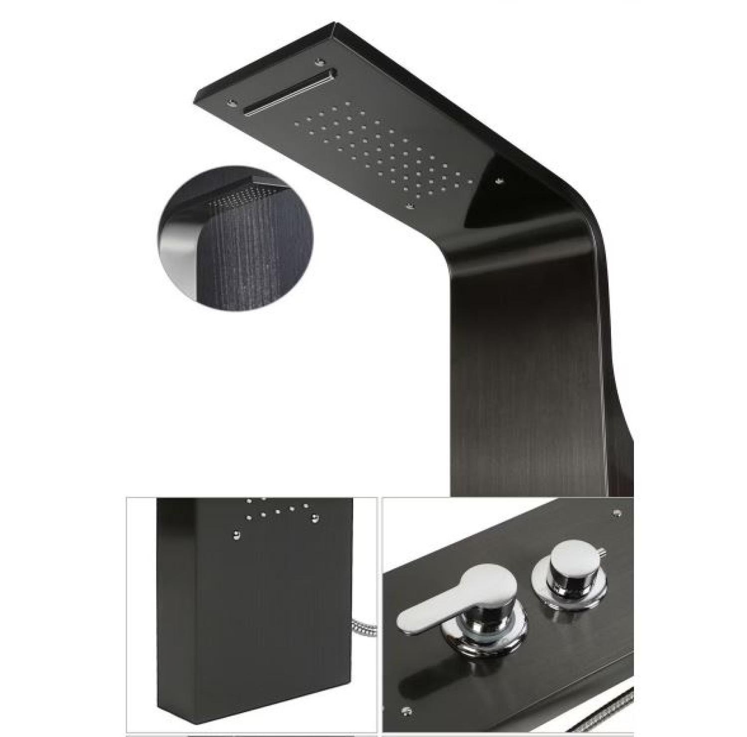 shower mixer , shower panel