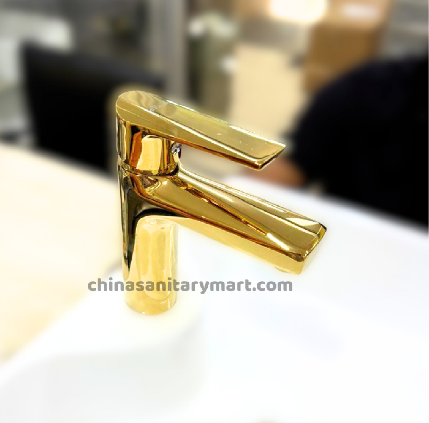 6 inch basin mixer,golden basin mixer,premium basin mixer,SS basin mixer,stainless steel faucet,golden faucet,bathroom mixer,deck mount faucet