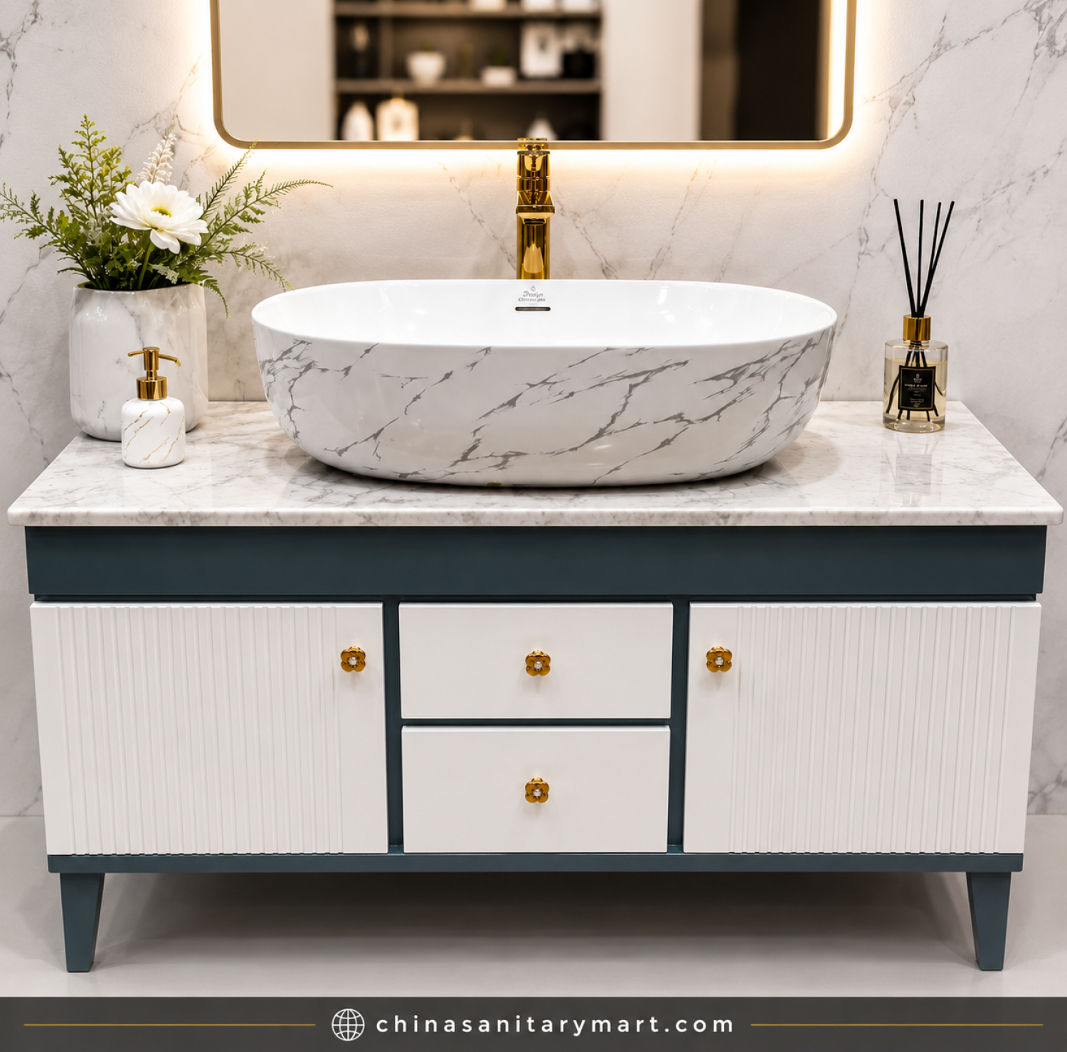 cabinet basin