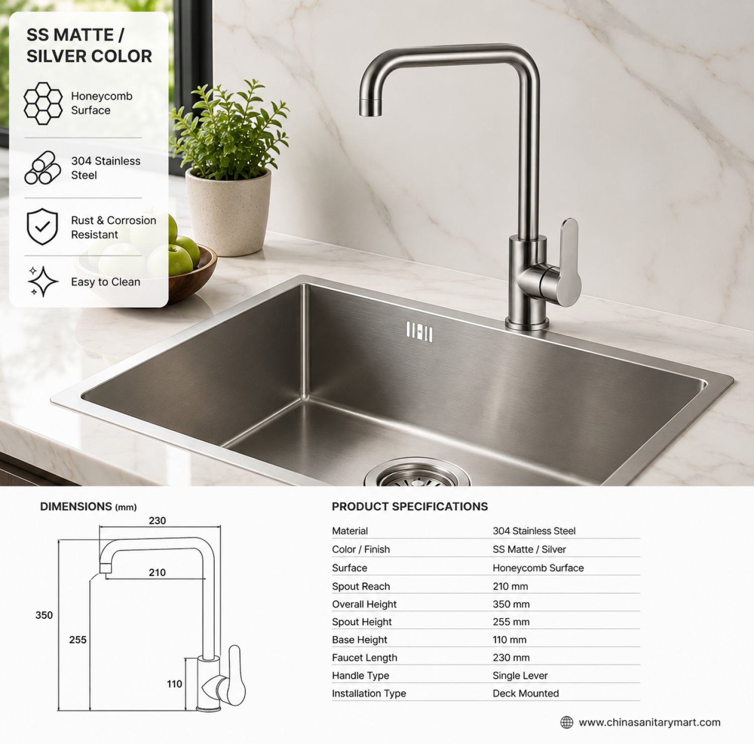sink mixer, sink tap, kitchen sink mixer