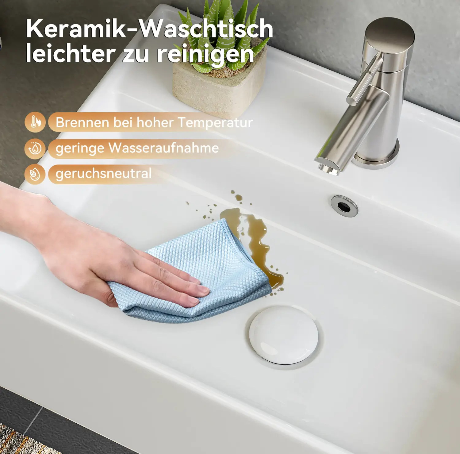 wall hung basin