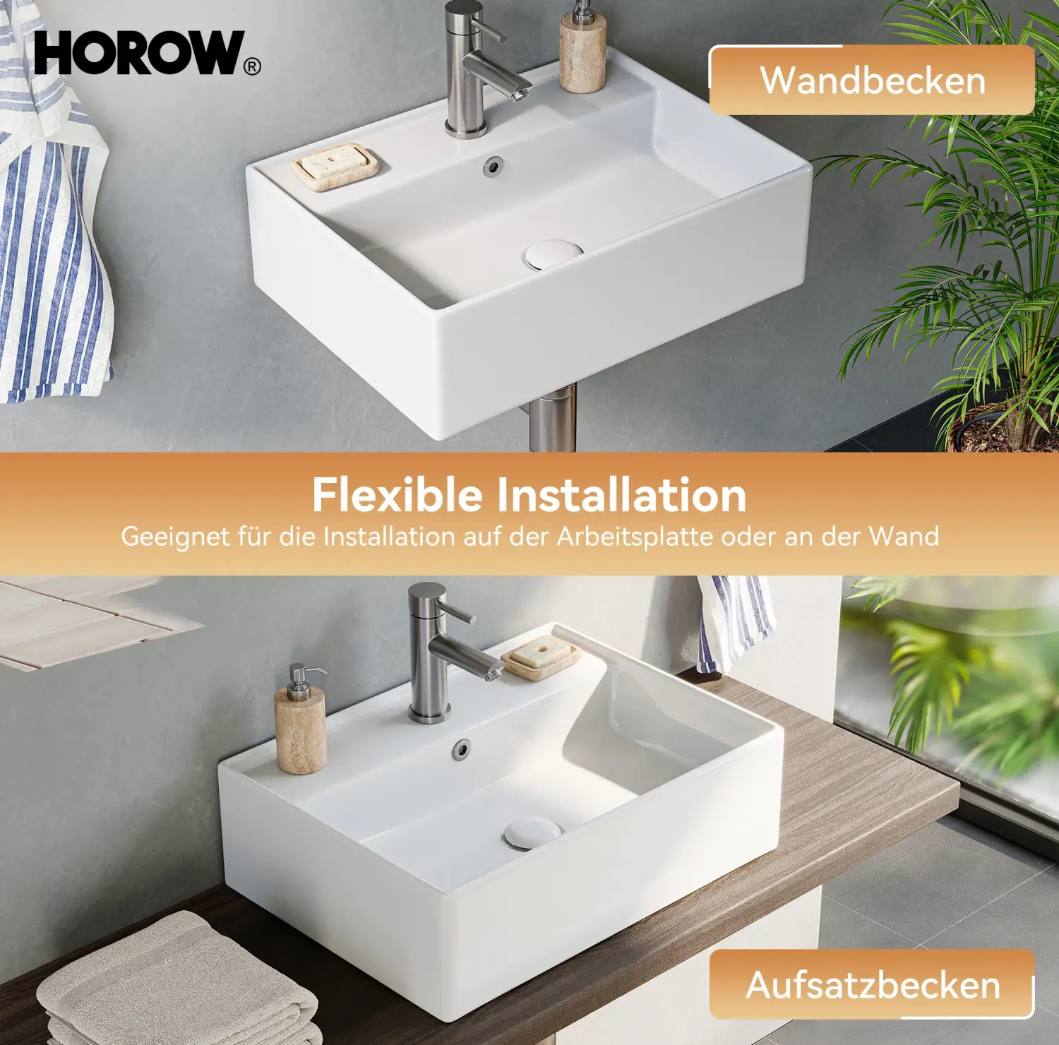 wall hung basin