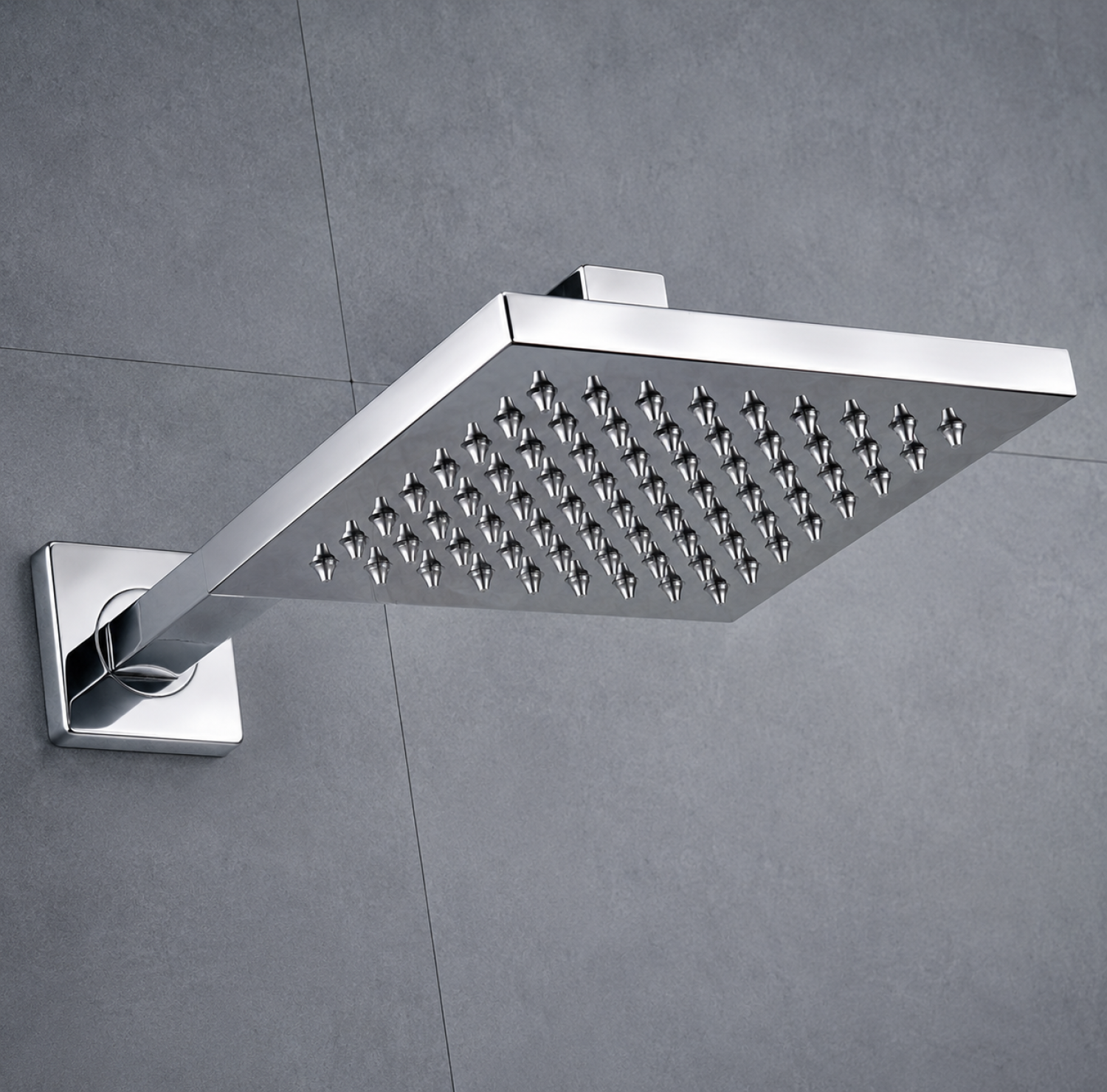 rain shower, shower, chrome shower