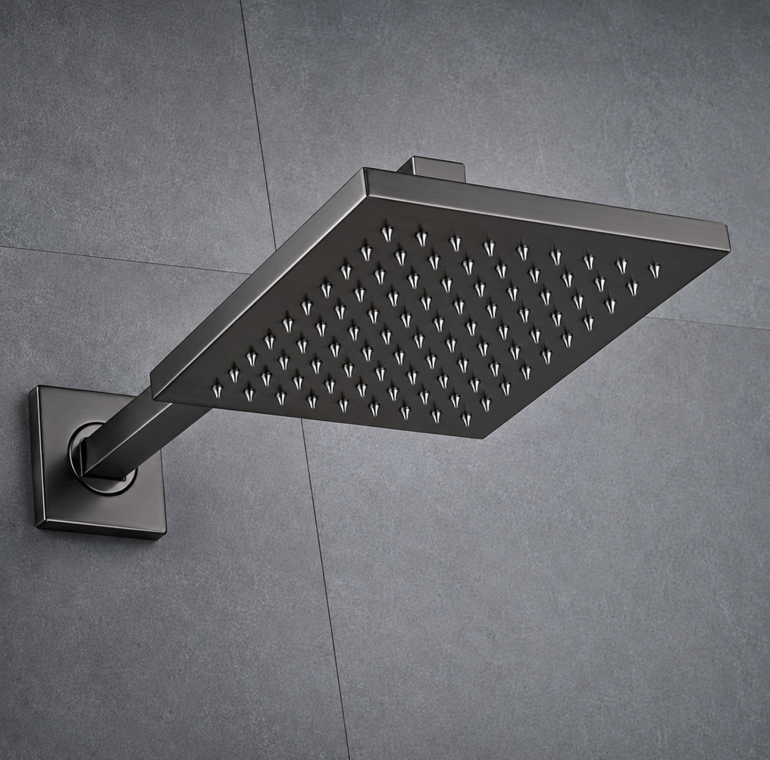 rain shower, shower, gun metal grey shower