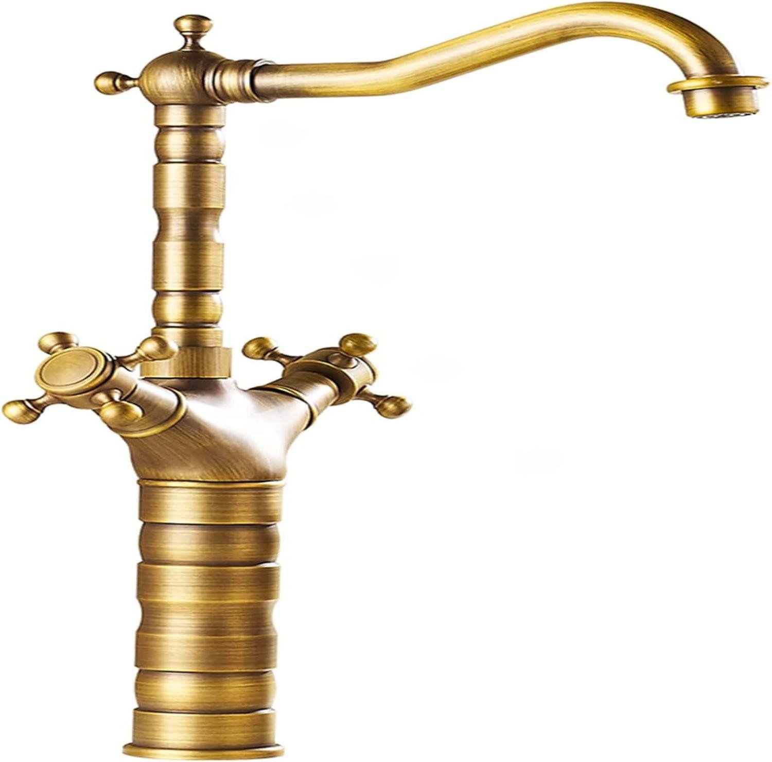 Basin mixer, antique basin mixer