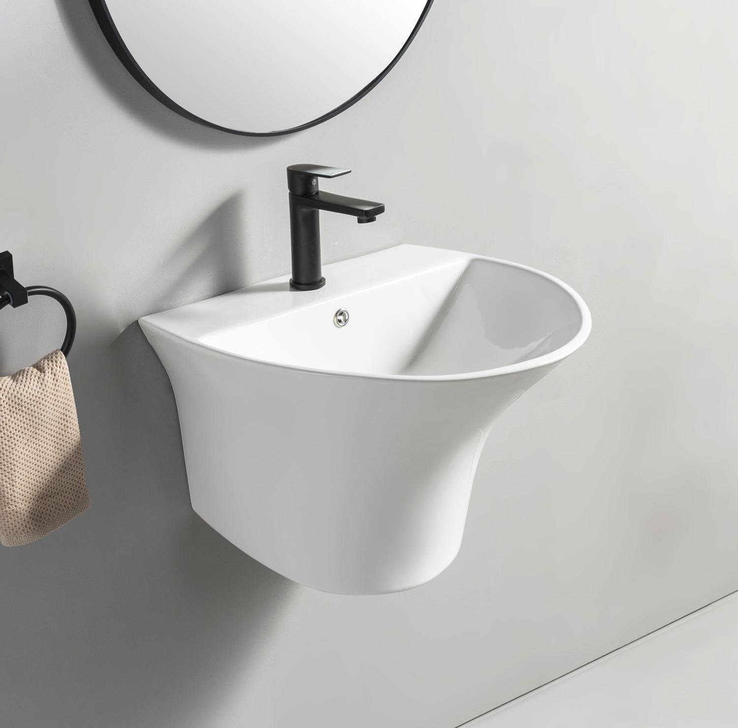wall hung basin