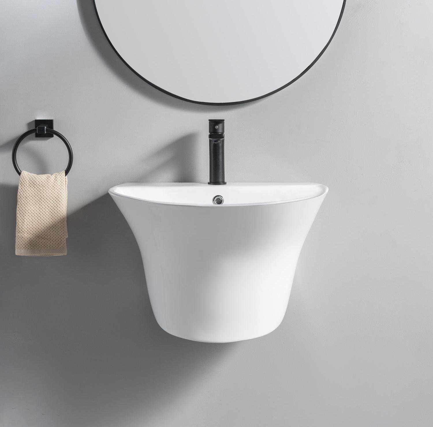 wall hung basin