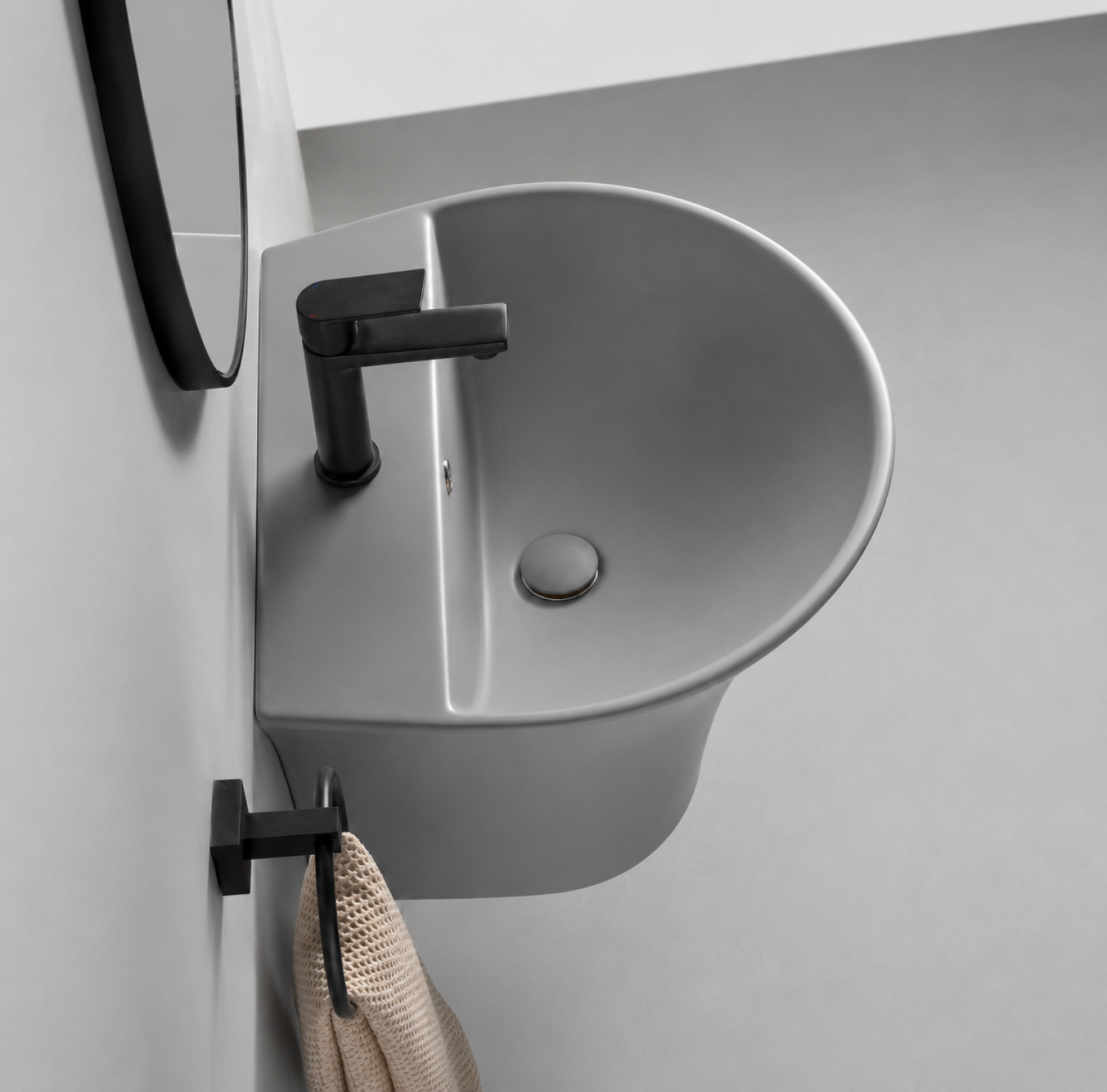wall hung basin